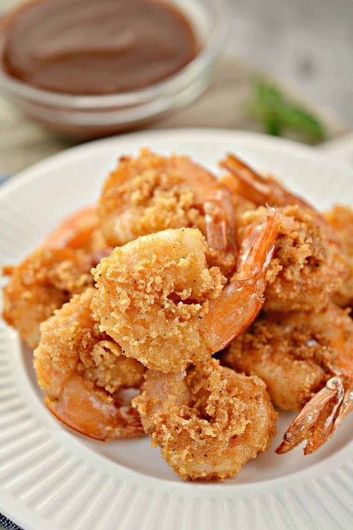 Crunchy Almond Breaded Shrimp