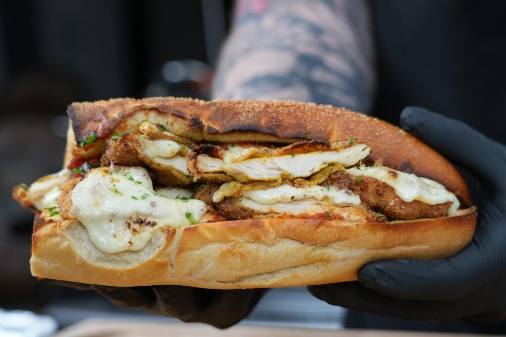 Crunchy Mr. Make It Happen Fried Chicken Sandwich