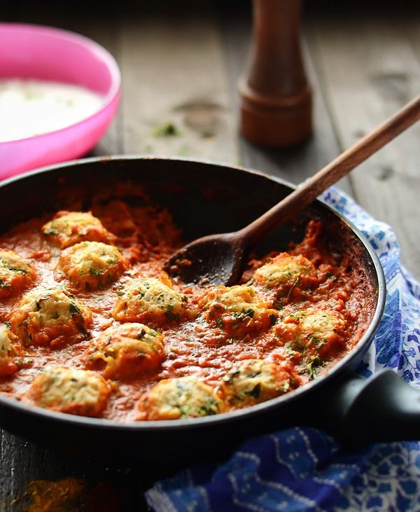 Curry Vegetable and Dumpling Patty