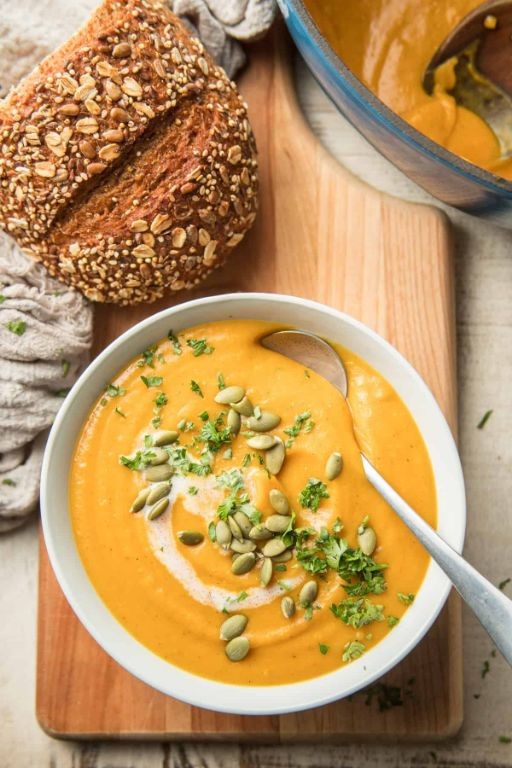 Dairy-Free Creamy Butternut Squash Soup