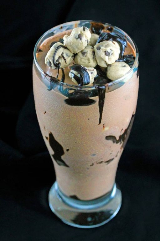 Double Chocolate Oatmeal Cookie Milkshake