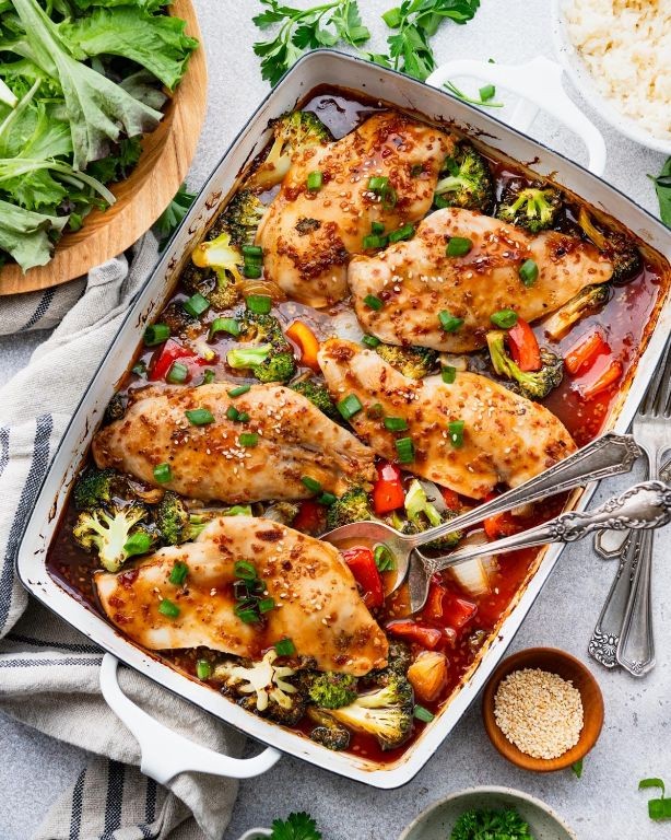 Dump-and-Cook Teriyaki Chicken