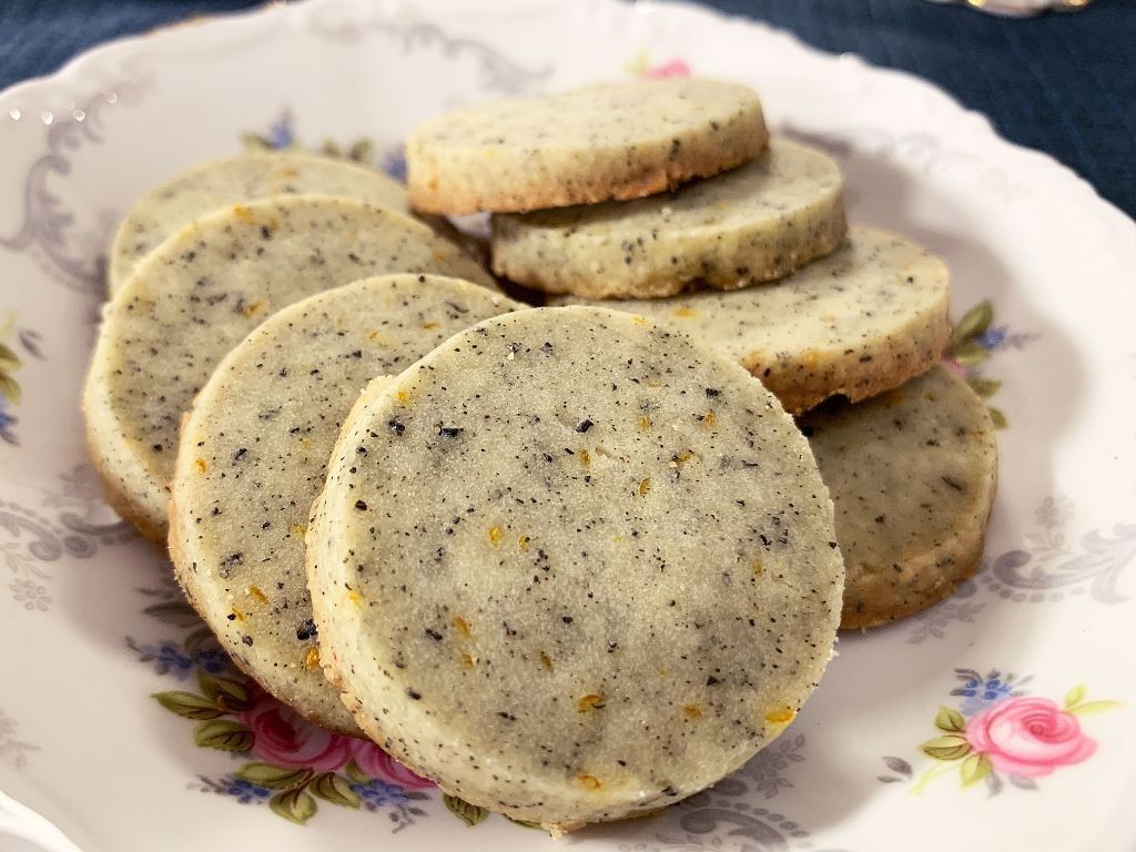 Earl Grey Tea Butter Cookies