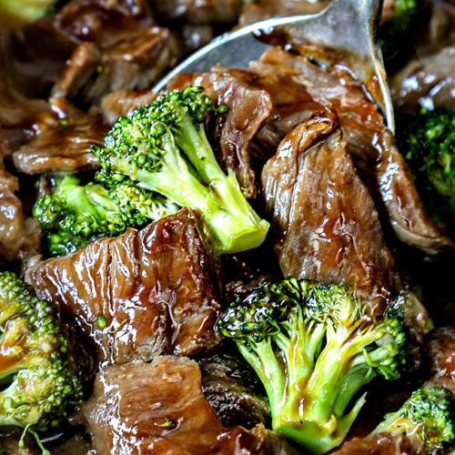 Easy Slow Cooker Beef and Broccoli