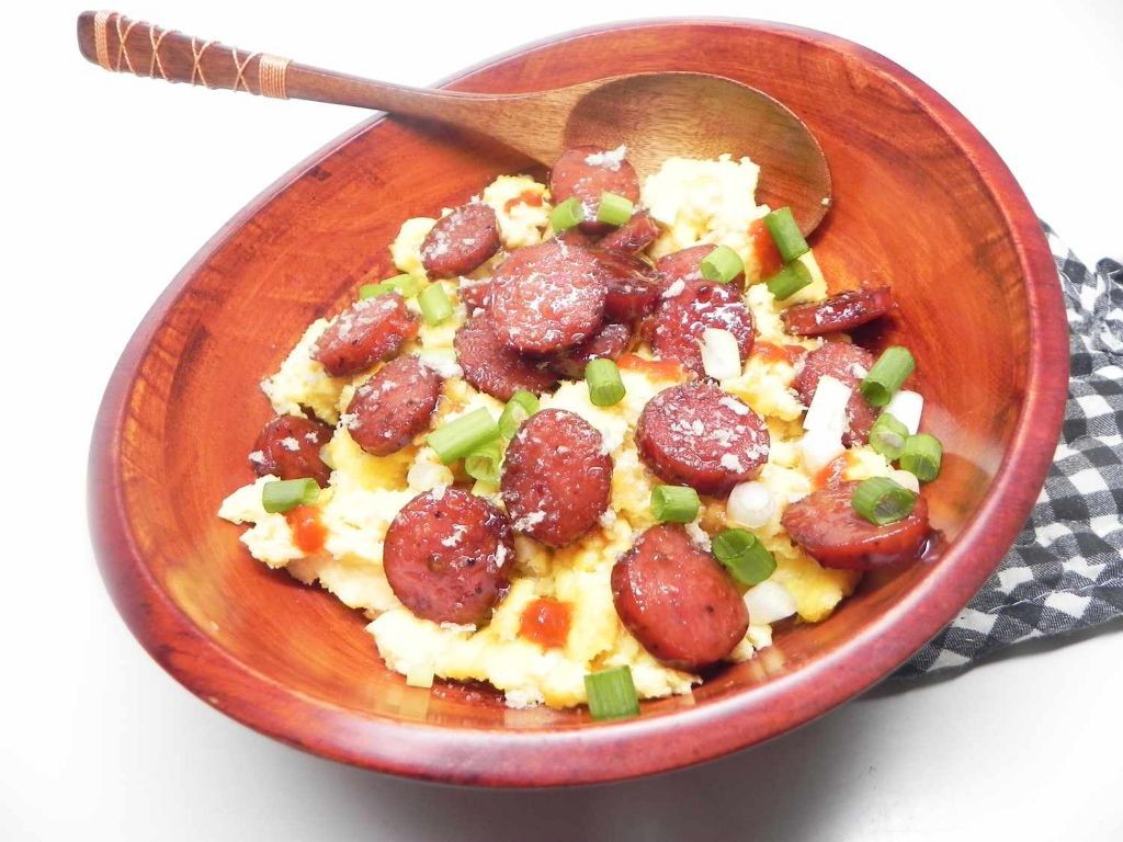 Egg and Sausage Breakfast Bowl