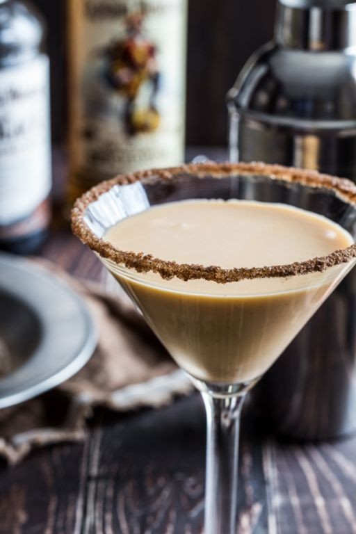 Eggnog Pumpkin Pie Martini