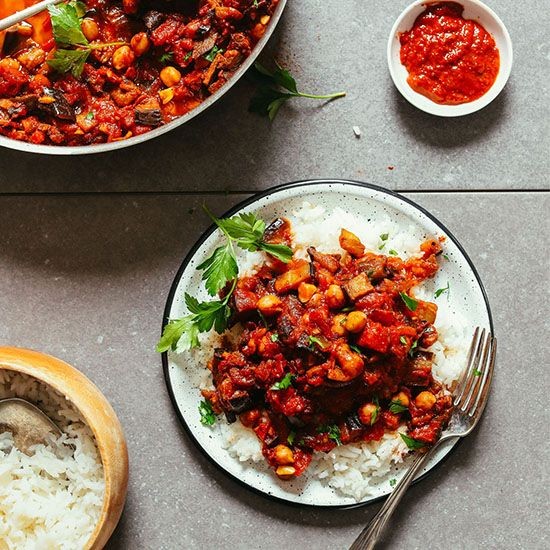 Eggplant and Tomato Stew