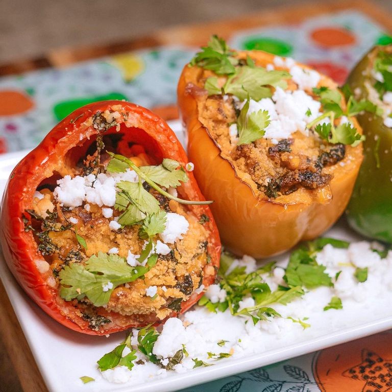 Elote Stuffed Peppers
