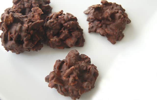Espresso Chocolate Haystacks