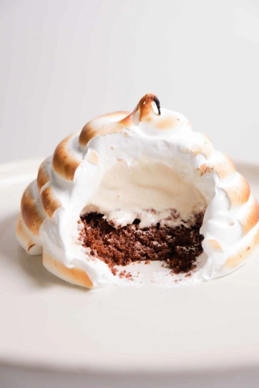 Espresso Infused Baked Alaska