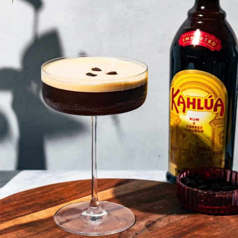 Espresso Martini Shooters with Kahlua and Vodka