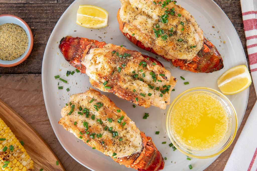Garlic Butter Lobster Tails