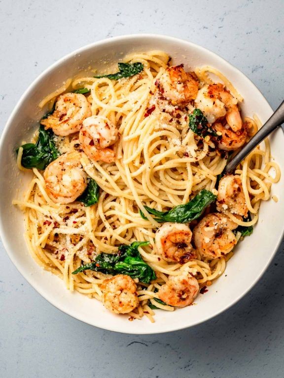 Garlic Butter Shrimp with Konjac Pasta