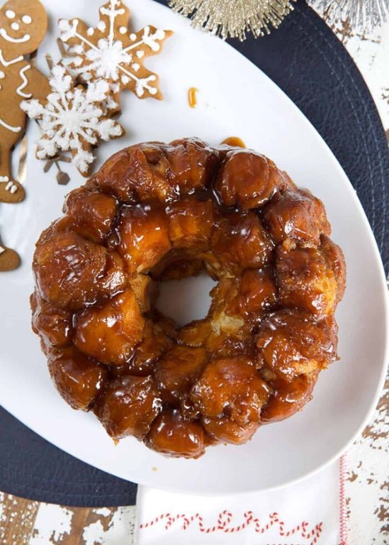 Gingerbread Spiced Pull-Apart Bread