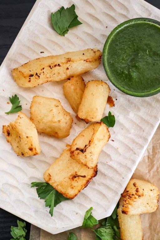 Glazed Honey Cassava Sticks