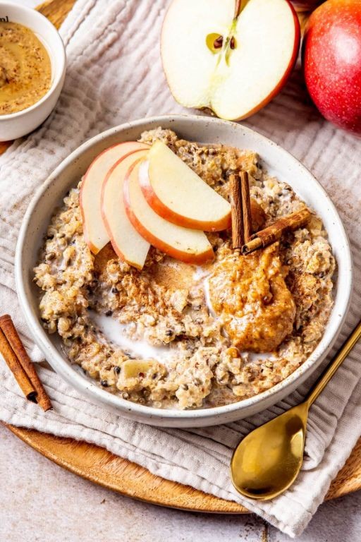 Glucose-powered quinoa breakfast porridge