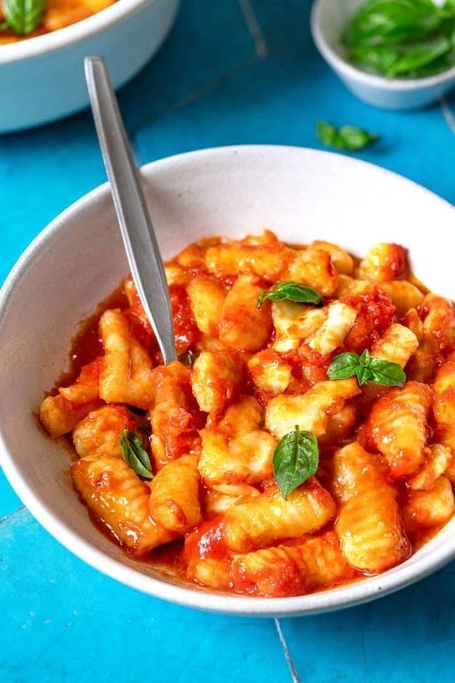 Gnocchi alla Sorrentina (Tomato and Basil)