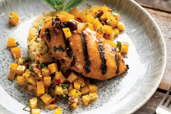 Golden Berry Glazed Chicken
