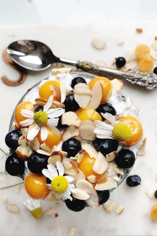 Golden Berry Yogurt Parfait