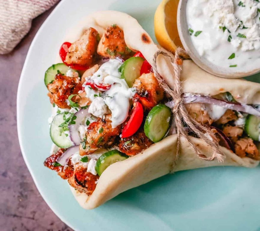 Greek Gyro with Tzatziki Wrap