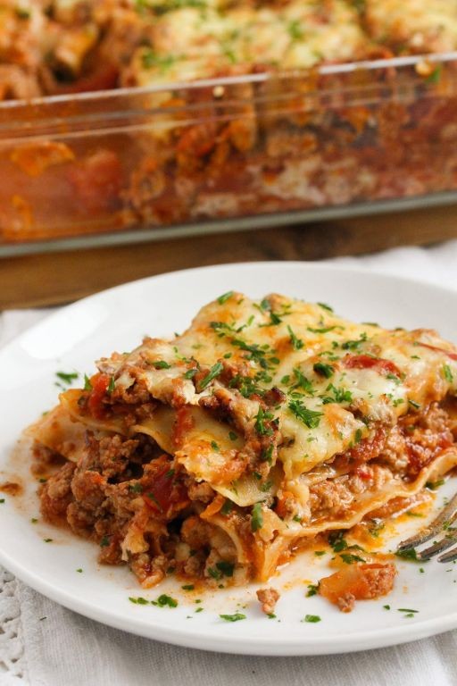 Greek Yogurt and Herb Lowfat Lasagna