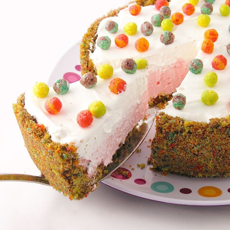 Green Apple Koolaid Pie with Caramel Drizzle