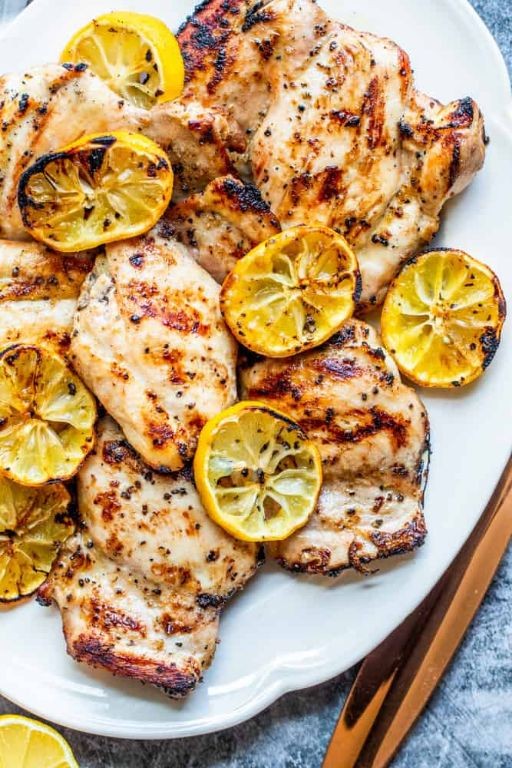 Griddle-Seared Lemon Pepper Chicken Thighs