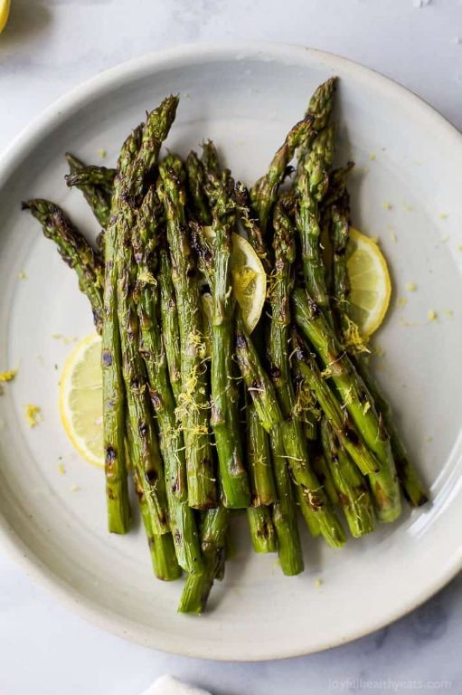 Grilled Asparagus with Lemon Zest