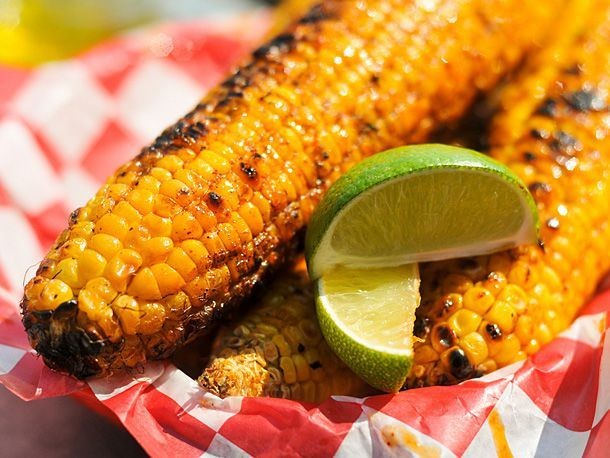 Grilled Corn on the Cob with Chili Lime Butter