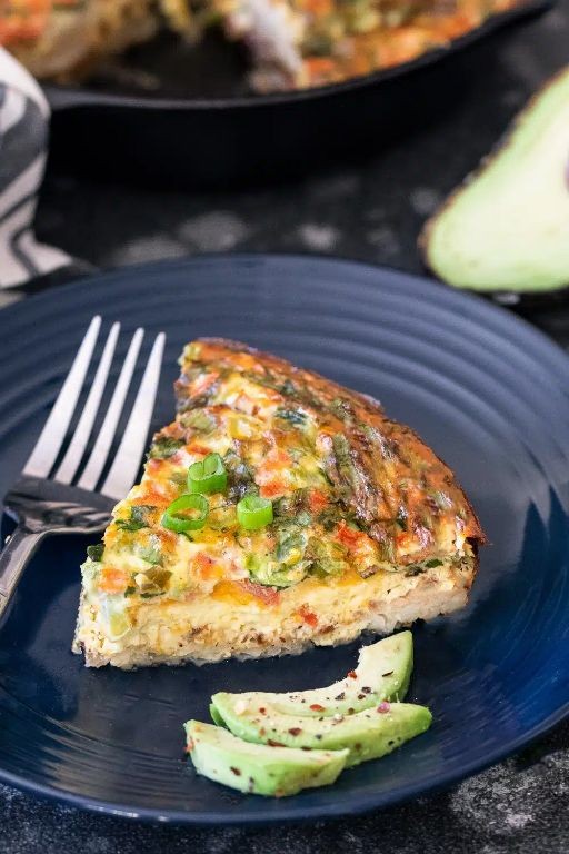 Hash Brown Veggie Frittata