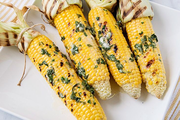 Herbed Butter Corn on the Cob