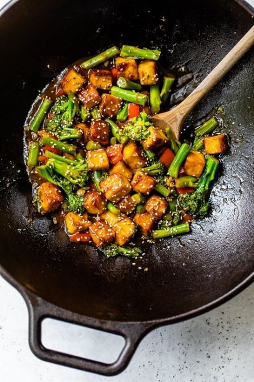 High-Protein Tofu and Vegetable Stir-Fry
