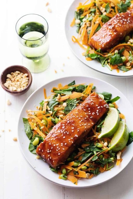 Hoisin and Honey Grilled Salmon