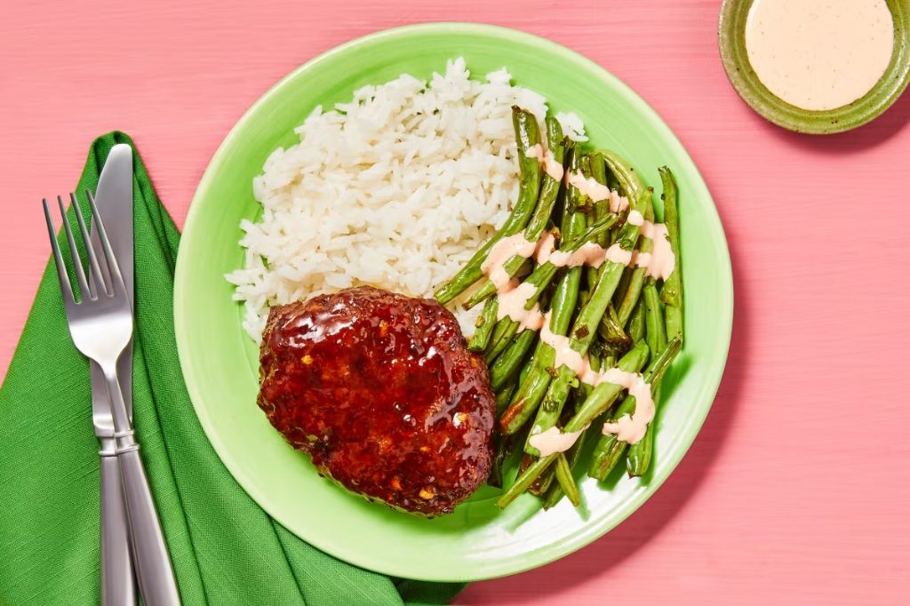 Hoisin and Sriracha Meatloaf