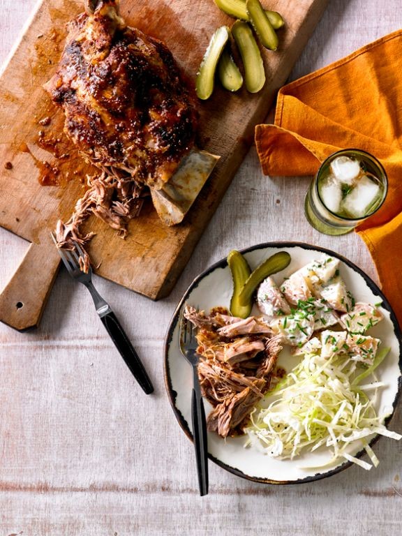 Honey Mustard Glazed Lamb Shoulder Chops