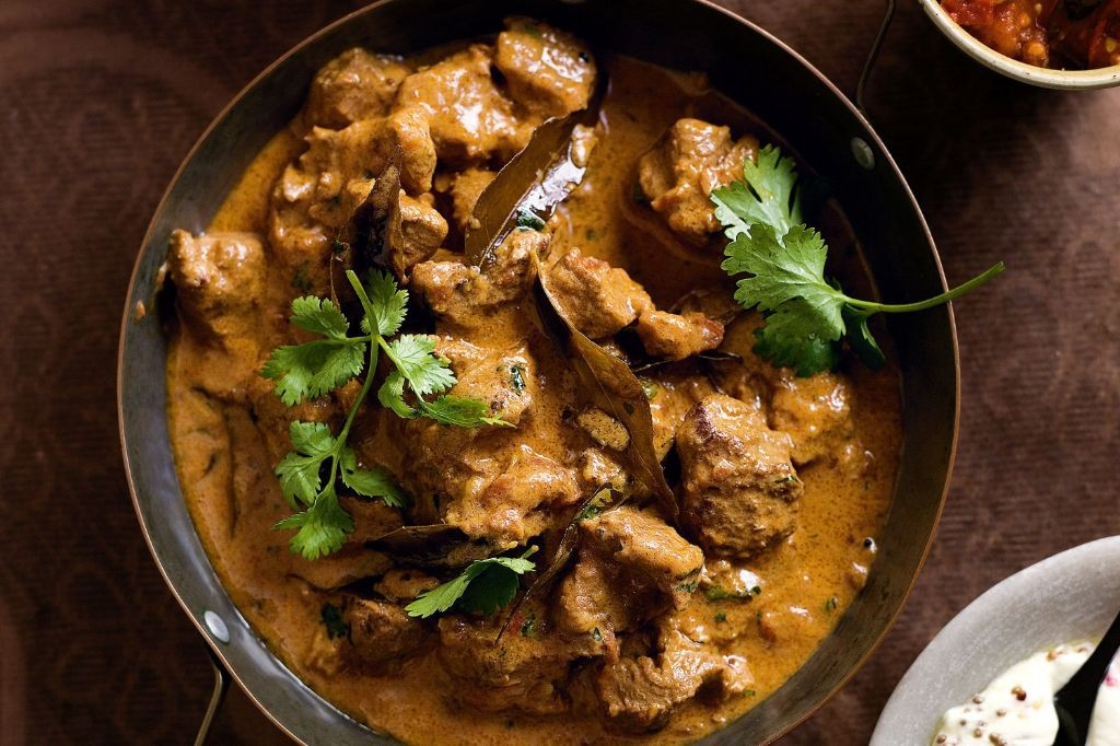 Indian Lamb Stew with Coconut Milk and Curry
