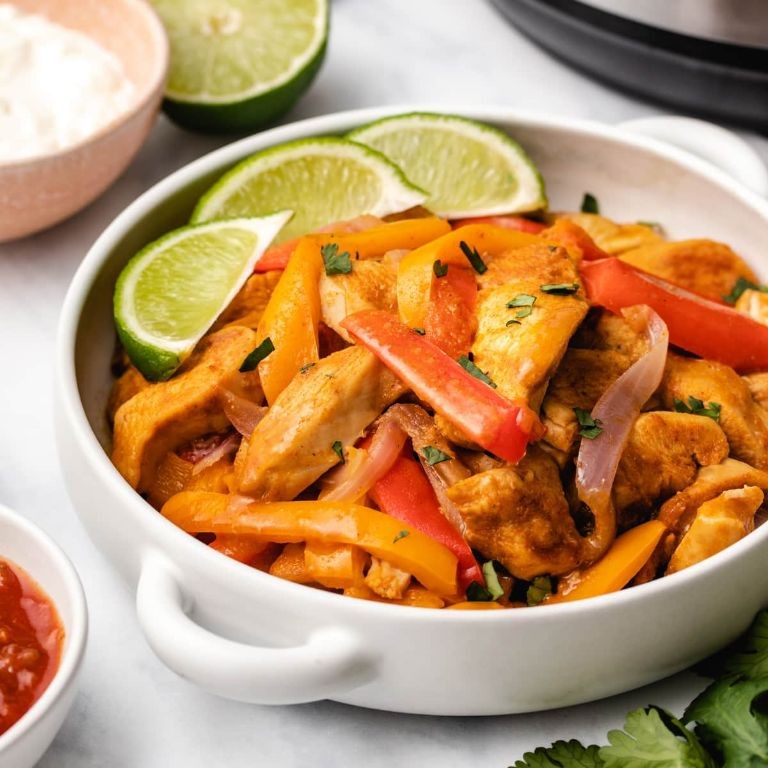 Instant Pot Chicken Fajitas