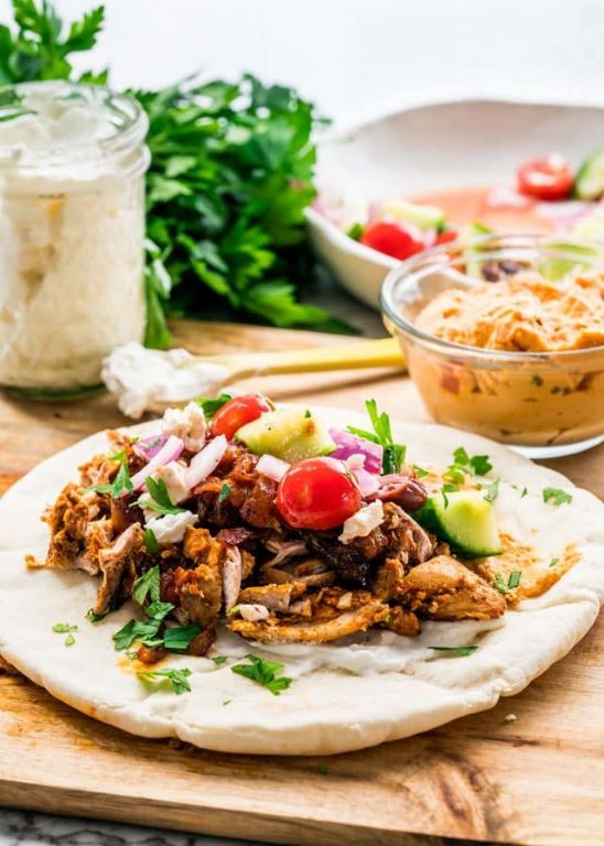 Instant Pot Chicken Shawarma