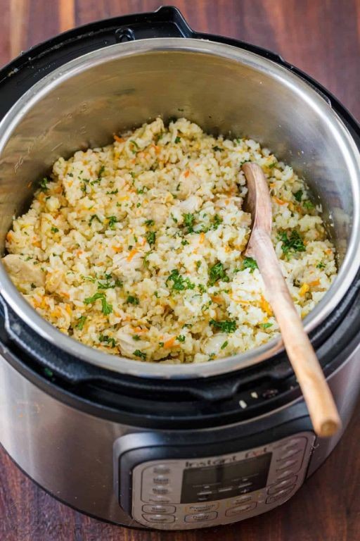 Instant Pot Chicken and Rice