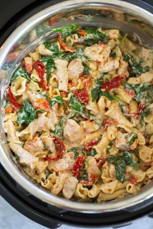 Instant Pot Creamy Tuscan Chicken