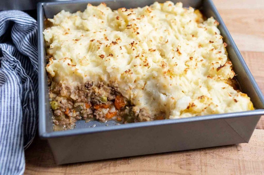 Instant Pot Ground Beef Shepherd