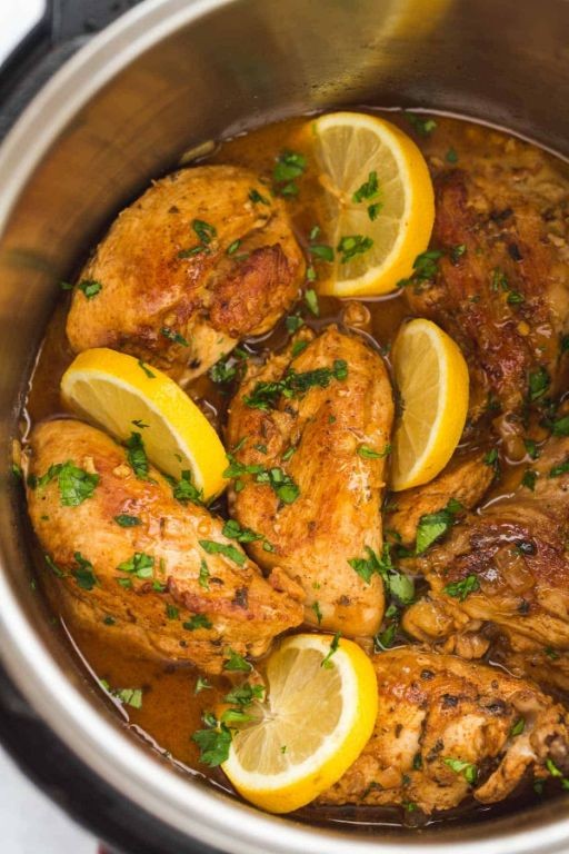 Instant Pot Lemon Pepper Chicken