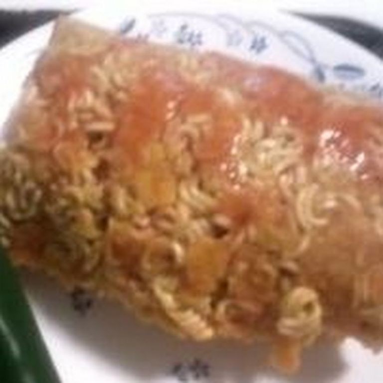 Jail-Style Ramen Noodle Goulash