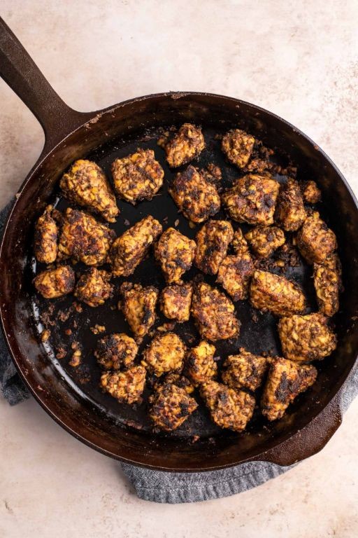 Jerk Spiced Baked Tempeh