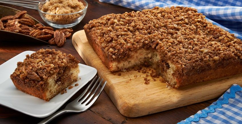 Jiffy Apple Coffee Cake