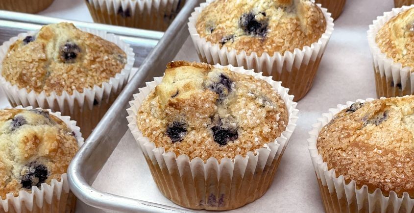 Jiffy Blueberry Muffins