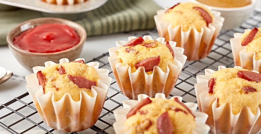Jiffy Corn Dog Muffins