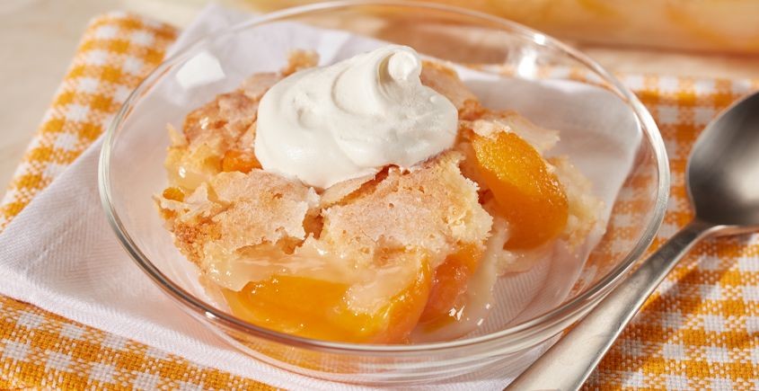Jiffy Peach Cobbler