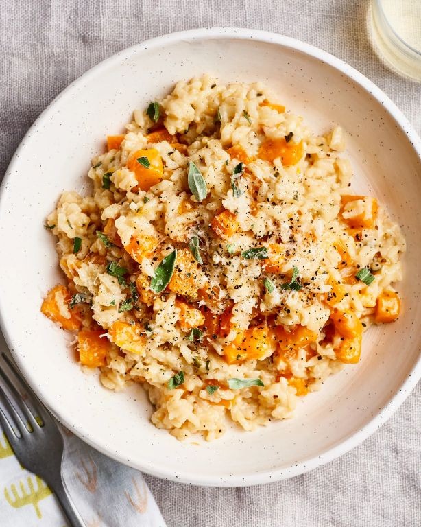 Kasha and Butternut Squash Risotto