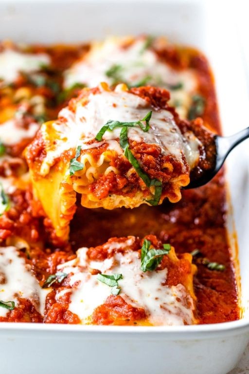 Keto Cottage Cheese Lasagna Rolls